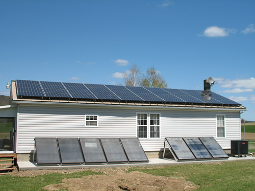 Active Solar Space Heating System